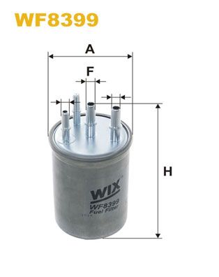 WIX FILTERS Polttoainesuodatin WF8399